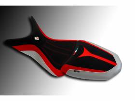 Confort Seat Cover Black-red-white Ducabike DBK For Ducati Multistrada 1200 2010 > 2017