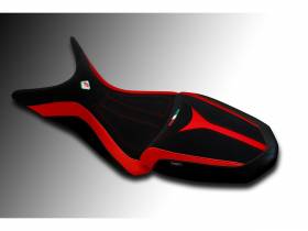 Confort Seat Cover Black Red Ducabike DBK For Ducati Multistrada 1200 2010 > 2017