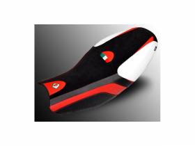 Rivestimento Sella Nero-rosso Ducabike DBK Per Ducati Scrambler Classic 2015 > 2018