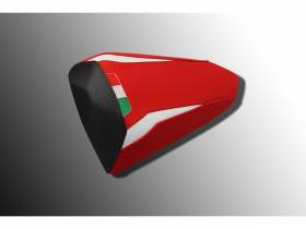 Rivestimento Sella Passeggero Rosso-bianco-serro Ducabike DBK Per Ducati Panigale V2 2020 > 2023