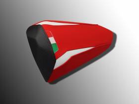 Rivestimento Sella Passeggero Confort Rosso-bianco-serro Ducabike DBK Per Ducati Streetfighter Sf V4 2020 > 2023