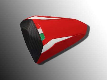 CSV4PC01AWD Rivestimento Sella Passeggero Confort Rosso-bianco-serro Ducabike DBK Per Ducati Panigale V2 2020 > 2023