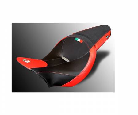 CSXD01DA Seat Cover Black Red Ducabike DBK For Ducati Xdiavel 2016 > 2023