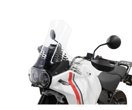 CUP24T Increased Windscreen Maxi Comfort Transparent Dbk For Ducati Desert X 937 2022 > 2024