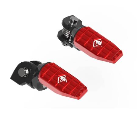 KPDM07A Sport Adjustable Pilot Footpegs Kit Red Dbk For Bmw R 1300 Gs 2024