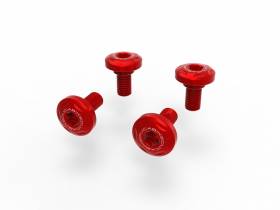 Front Fender Screw Kit Red Ducabike DBK For Ducati Panigale 1199 2012 > 2014