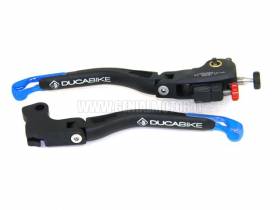 Ducabike DBK L05c Brake  +  Clutch Levers Hyper 821 Sp Blue