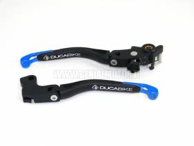 Ducabike DBK L06c Brake  +  Clutch Levers Hyper 821 Sp Blue