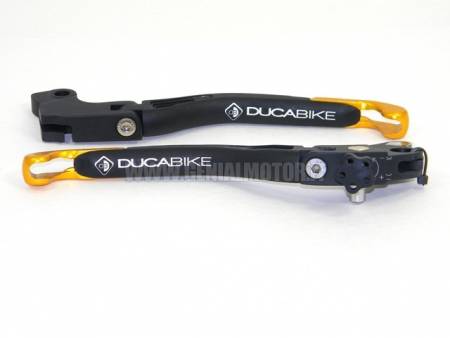 Ducabike DBK L07b Brake  +  Clutch Levers Hyper 821 Gold
