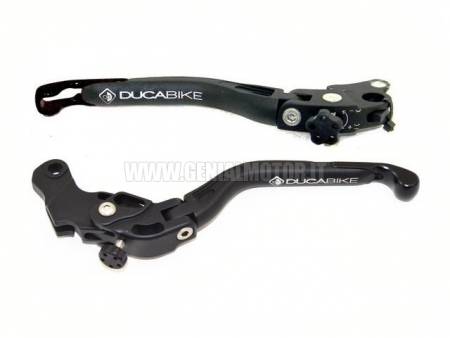 Ducabike DBK L10d Brake  +  Clutch Levers Hyper 821 Black - Black