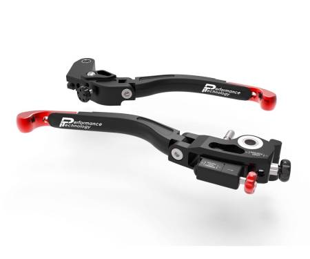 L21A Brake + Clutch Levers Double Adjustment Black Red Dbk For Honda Cbr 1000 Rr Sp 2020 > 2022