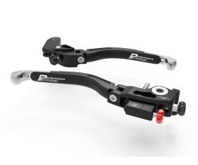 Brake + Clutch Levers Double Adjustment Black Silver Dbk For Honda Cbr 1000 Rr Sp 2020 > 2022