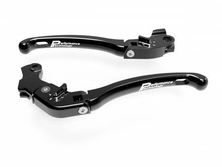 LE04D Brake / Clutch Adjustment Levers Eco Gp 1 Black-black Ducabike DBK For Ducati Hypermotard 821 2013 > 2015
