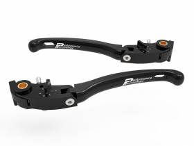 Brake / Clutch Adjustment Levers Eco Gp 1 Black-black Ducabike DBK For Ducati Supersport 950 2021 > 2023