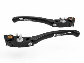 Brake / Clutch Adjustment Levers Eco Gp 1 Black-silver Ducabike DBK For Ducati Supersport 950 2021 > 2023