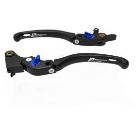 Brake / Clutch Adjustable Levers Eco Gp 1 Black Blue Dbk For Bmw F900 R 2019 > 2024