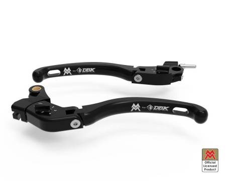 LE23D Brake / Clutch Adjustable Levers Eco Gp 1 Black Dbk For Moto Morini Seiemmezzo Scr 2022 > 2024