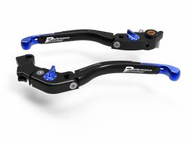 Manetas Regulables Freno/embrague Eco Gp 2 Azul Negro Ducabike DBK Para Ducati Hypermotard 939 2016 > 2018