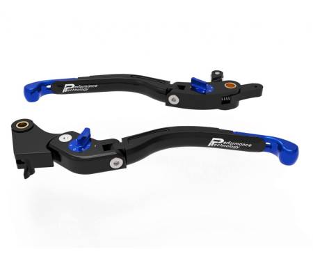 LEA19C Brake / Clutch Adjustable Levers Eco Gp 2 Black Blue Dbk For Bmw S1000xr 2020 > 2022