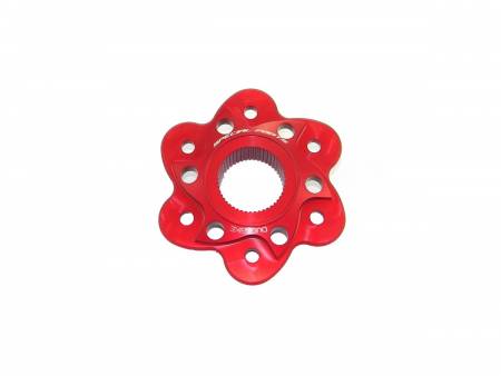 PC6F02A Sprocket Carrier Red Ducabike DBK For Ducati Diavel Diesel 2010 > 2018