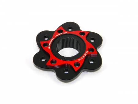 PC6F03A Sprocket Carrier Red Ducabike DBK For Ducati Supersport 936 2017 > 2020