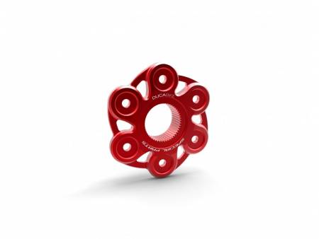 PC6F07A Sprocket Carrier V4 Red Ducabike DBK For Ducati Panigale V4 2018 > 2023