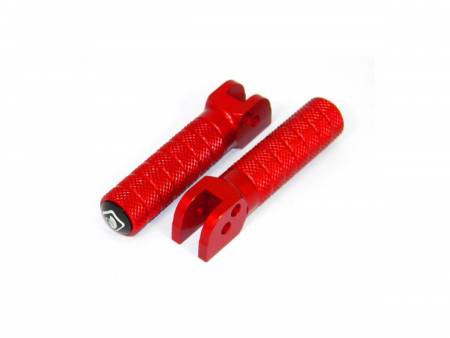 PPDVP07A Passengers Pegs Red Ducabike DBK For Ducati Multistrada V4 2021 > 2024