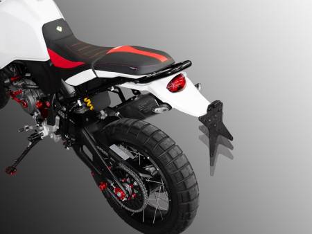 PRT17 Support De Plaque D'immatriculation Réglable  Ducabike DBK Pour Ducati Desertx 2022 > 2024