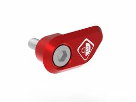 Abs Sensor Protection Red Ducabike DBK For Ducati Desertx 2022 > 2024