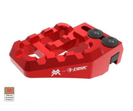 RPPIS02A Adjustable Rear Brake Pedal Extension Red Dbk For Moto Morini X Cape 650 2021 > 2024