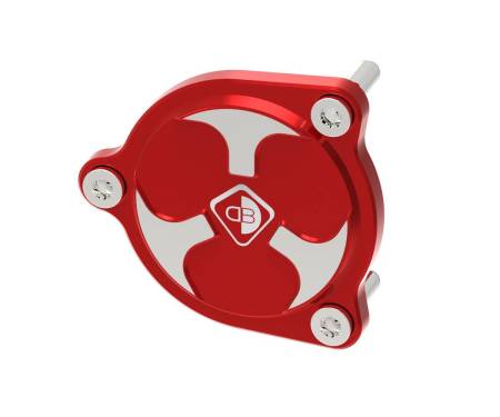 SLI16A Tapa Del Filtro De Aceite Rojo Dbk Para Ducati Diavel V4 2023 > 2024