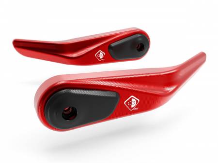SPM02AD Handguards Protection Red-black Ducabike DBK For Ducati Multistrada V2 2022 > 2024