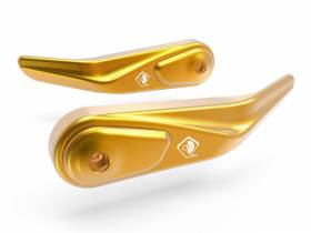 Handguards Protection Gold-gold Ducabike DBK For Ducati Multistrada 1260 S 2018 > 2020