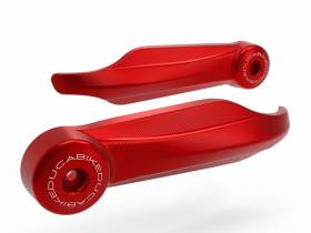 Protège-mains Rouge Ducabike DBK Pour Ducati Desertx 2022 > 2024