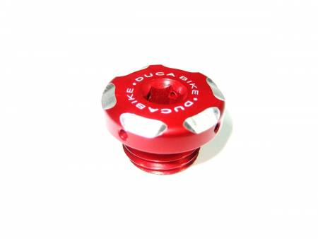 TOO01A Engine Oil Cap Red Ducabike DBK For Ducati Hypermotard 950 2019 > 2023