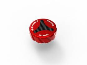 Water Radiator Cap Cover Red Ducabike DBK For Ducati Monster 937 2021 > 2024