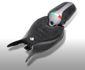 Rivestimento sella comfort Ducabike DBK Nero-Silver Triumph SpeedTriple 1200 RS 2021 > 2024