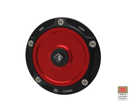TSB08DA Fuel Tank Cap Kit Red Dbk For Moto Morini X Cape 650 2021 > 2024