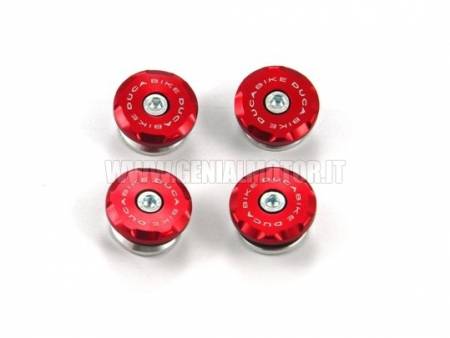 Ducabike DBK Tt119901a Frame Plugs  1199 Panigale Red