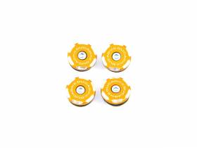 Kit Frame Plugs Gold Ducabike DBK For Ducati Panigale 899 2013 > 2015