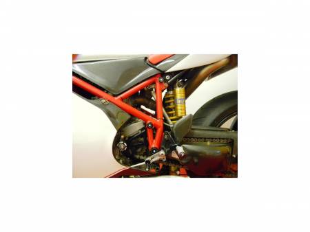 TT99801D Kit Bouchons De Cadre Noir Ducabike DBK Pour Ducati 998 2001 > 2002