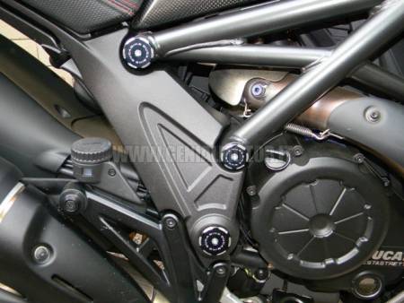 Ducabike DBK Ttdv02d Kit Frame Plugs Black
