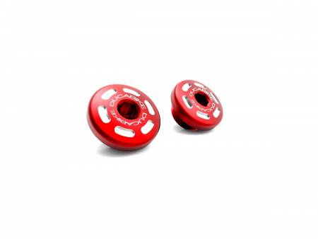 TTF01A Kit Central Frame Caps Red Ducabike DBK For Ducati Multistrada 1260 S Pikes Peak 2018 > 2020