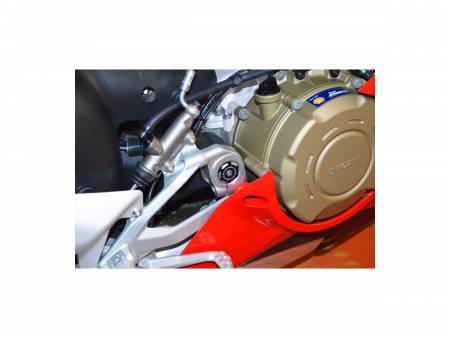 TTF05D Kit Capuchons De Cadre Central Noir Ducabike DBK Pour Ducati Panigale 1199 S 2013 > 2014