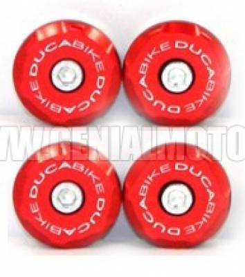 Ducabike DBK Ttnhm01a Kit Frame Plugs Hyp 821 Red