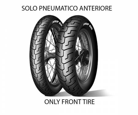 656275 Dunlop Tire K591F 100/90-19 51V TL K591F (HARLEY.D) Front 