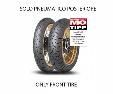 636386 Dunlop Tire TRAILMAX MERIDIAN 120/70ZR19 60W TL TRX MERIDIAN Front 