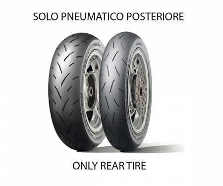 630749 Dunlop Tire TT93 GP 120/80-12 55J TL TT93 GP Soft Rear 