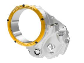 3D-Evo Ölbadkupplungsdeckel Ducabike DBK CCDV06EB SILBER-GOLD für Ducati DIAVEL 1260S 2019 > 2022