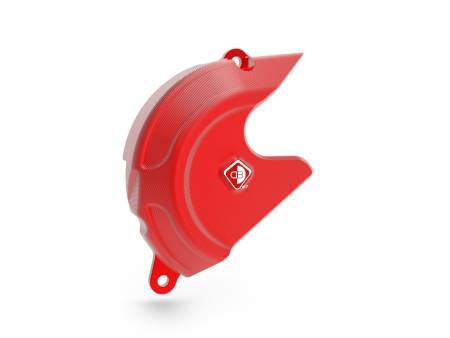 Cobertura piñón en aleación ligera Rojo CP11A Ducabike DBK Ducati Streetfighter V4 2020 > 2022